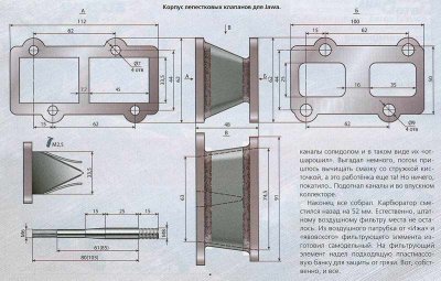 Установка лепесткового клапана на 638