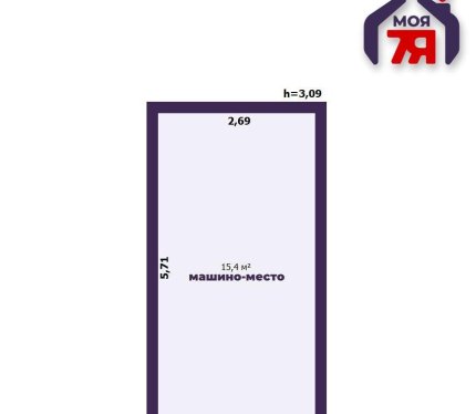 Продам Машиноместо, Минск Дзержинского просп., 15,4 м²