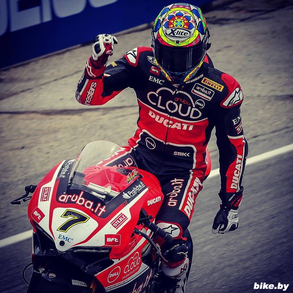WSBK: Победителем этапа на треке Лагуна Сека стал Дэвис WSBK: Победителем этапа на треке Лагуна Сека стал Дэвис