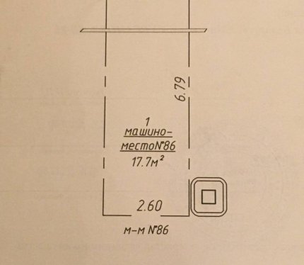 Сдам Машиноместо, Минск Сурганова ул., 17,7 м²