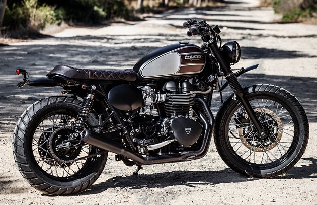 Triumph T100 «Щеголеватый бродяга» Triumph T100 «Щеголеватый бродяга»