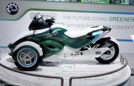 На автосалон в Женеву привезли CanAm Spyder На автосалон в Женеву привезли CanAm Spyder