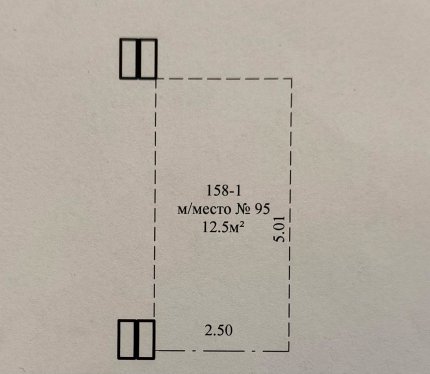 Сдам Машиноместо, Минск Дзержинского просп., 12,5 м²