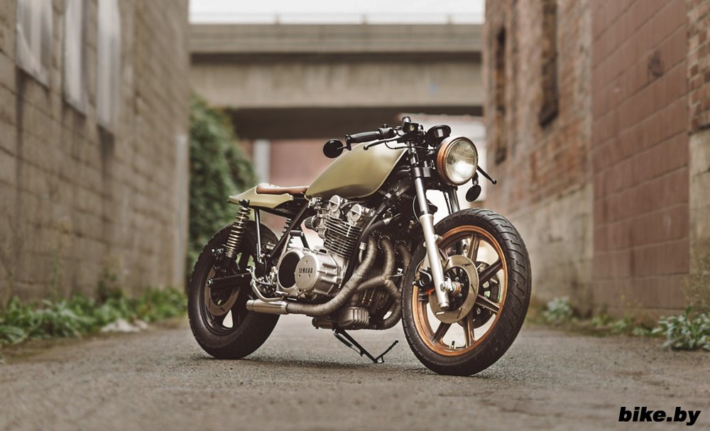 Yamaha XS850 - кафе рейсер Боба Yamaha XS850 - кафе рейсер Боба