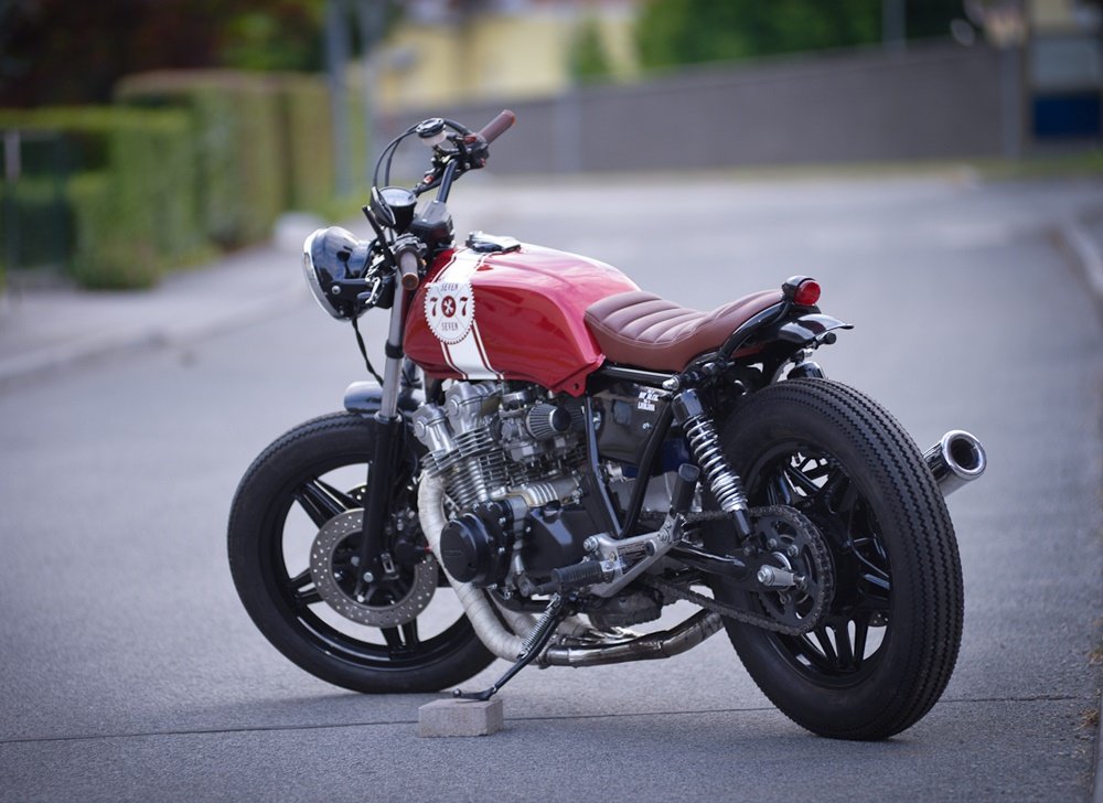 Кастом Honda CB750 Red Sun Кастом Honda CB750 Red Sun