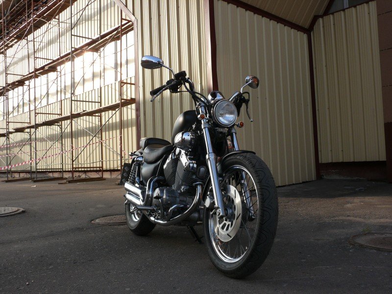 Немного фотографий прекрасной Yamaha Virago 400-2 Немного фотографий прекрасной Yamaha Virago 400-2
