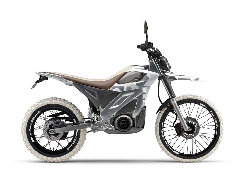 Концепт мото. Горный электробайк Yamaha PED2 Концепт мото. Горный электробайк Yamaha PED2