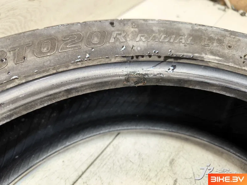 Мотошина Bridgestone battlax bto 20 160/70-17 (дата выпуска 38/05) Suzuki GSF650S Bandit (2005-2006)