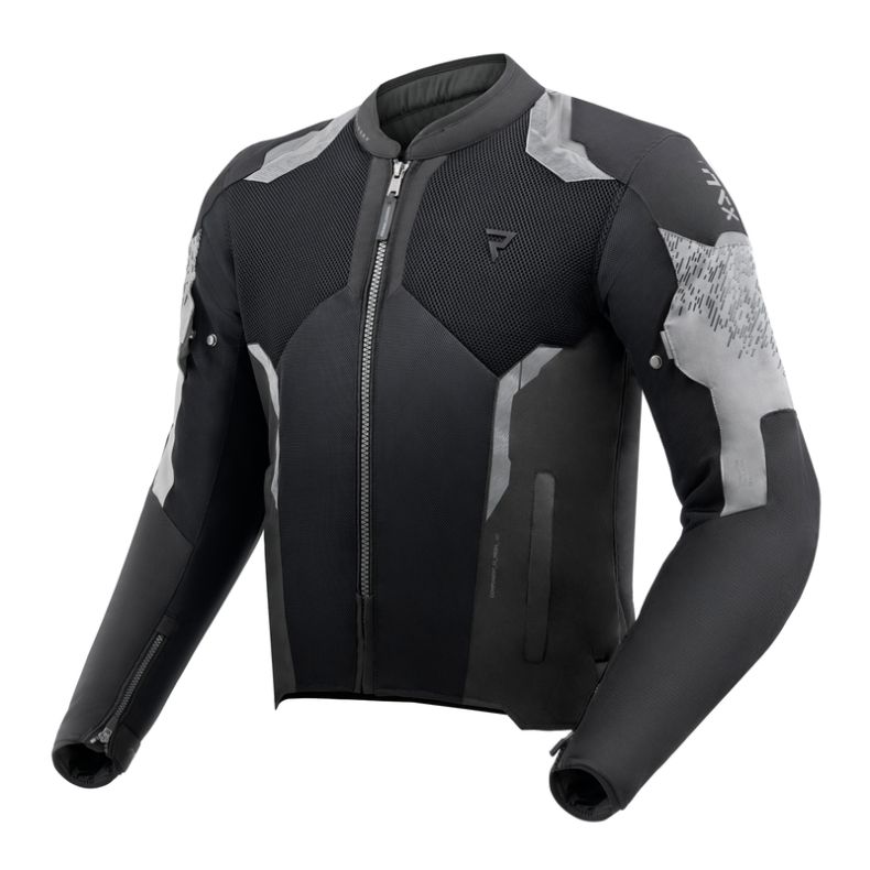 Куртка текстильная rebelhorn jax black/grey