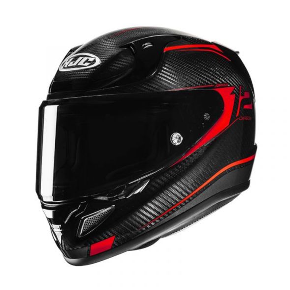 Шлем hjc rpha12 carbon keres mc1