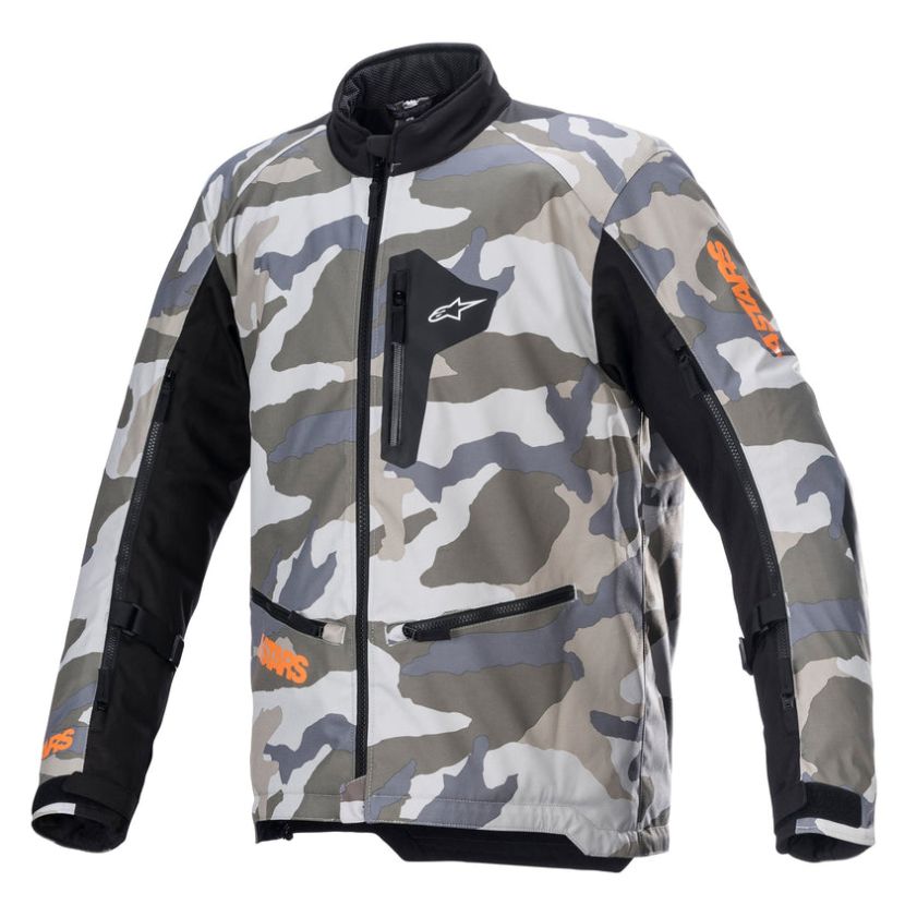 Куртка текстильная alpinestars venture xt mojave camo/fluo orange