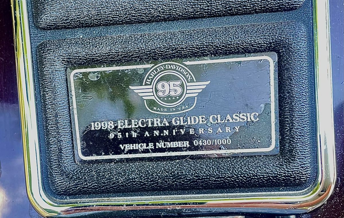 Круизер/чоппер Harley-Davidson Electra Glide 95-anniversary, 1998 г.