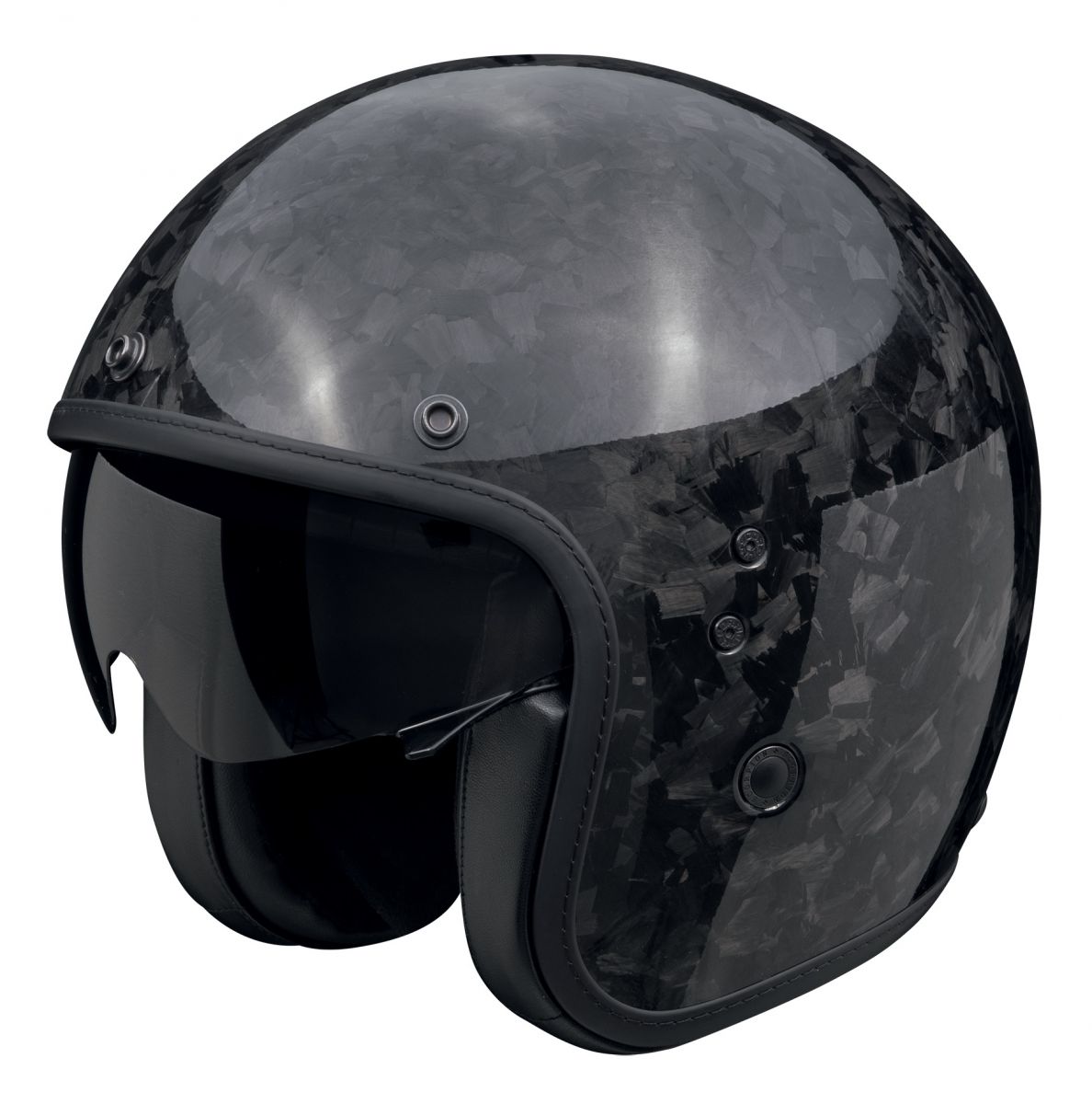 Шлем scorpion belfast evo onyx carbon solid noir (03)