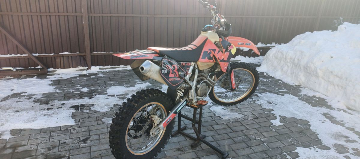 Эндуро KTM EXC-F 400, 2007 г.