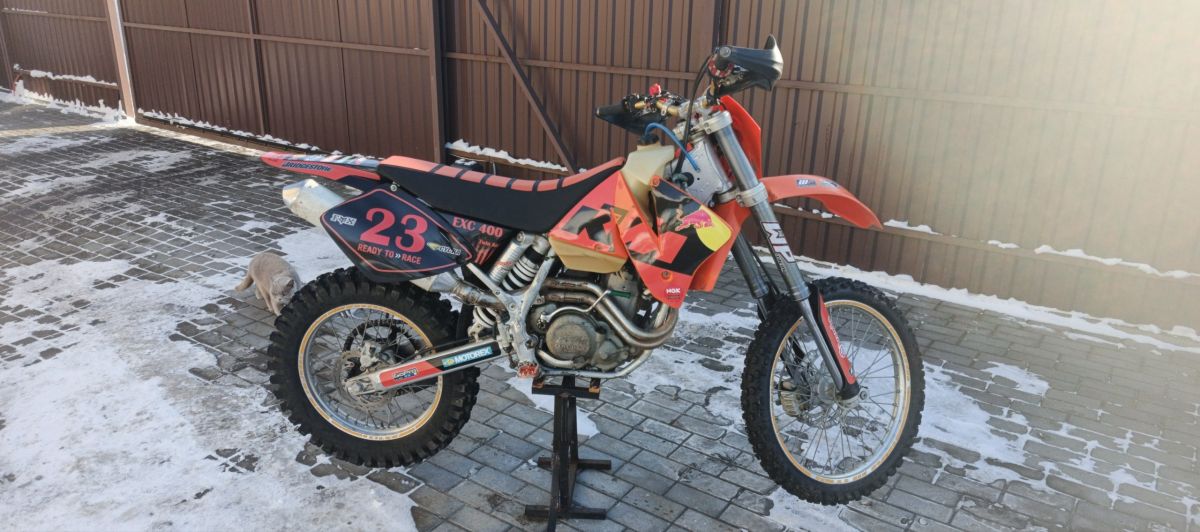 Эндуро KTM EXC-F 400, 2007 г.