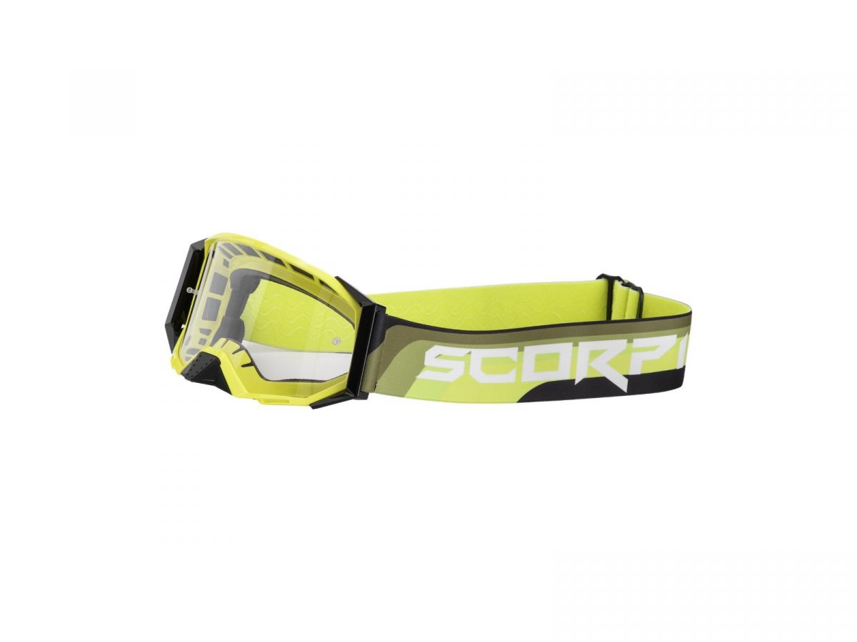 Очки scorpion scorpion goggle jaune fluo-noir e24 (50)