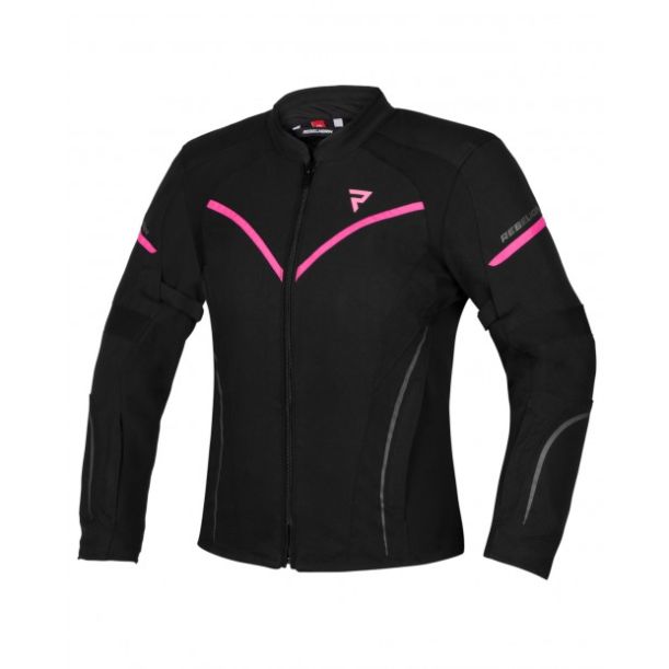 Куртка женская текстильная rebelhorn luna lady black/flo pink