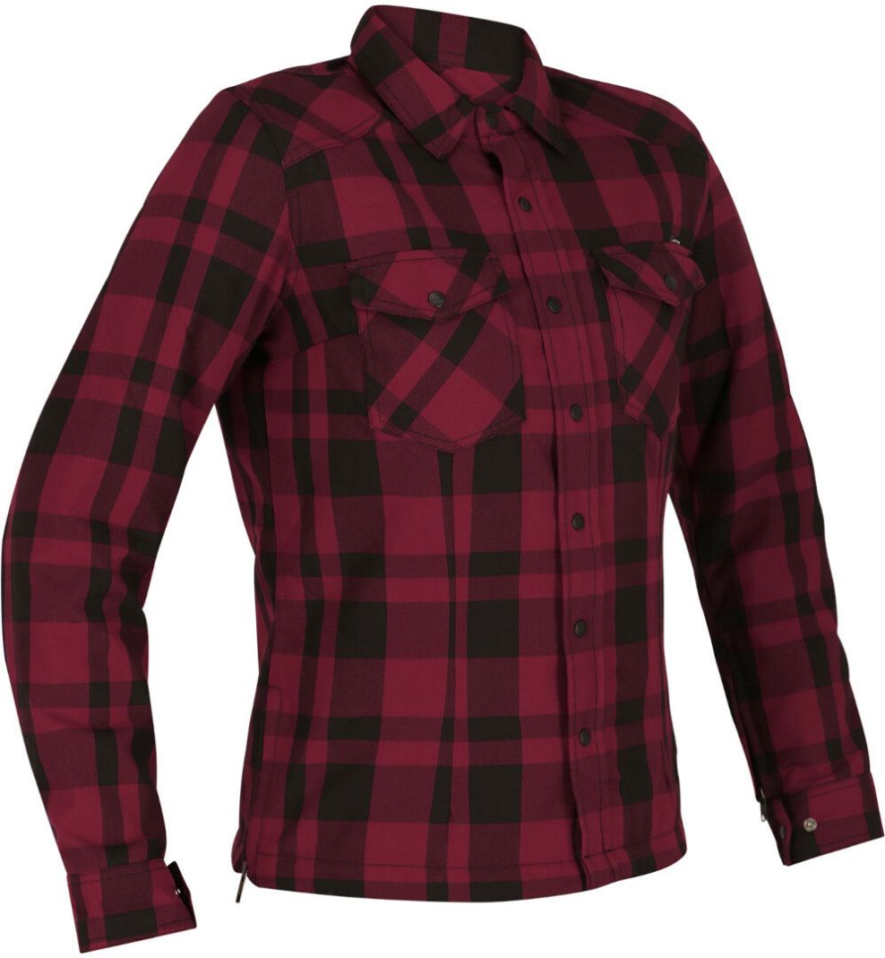 Куртка forest shirt women черный/бургундий