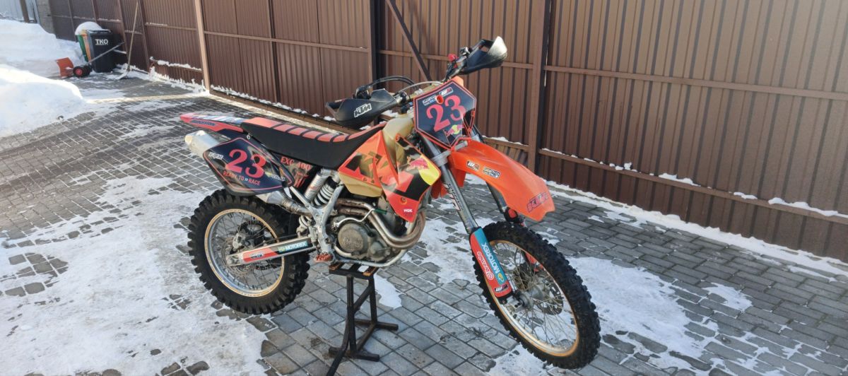 Эндуро KTM EXC-F 400, 2007 г.