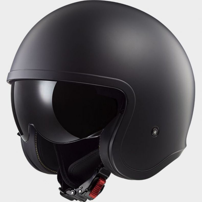 Шлем ls2 of599 spitfire ii solid matt black-06