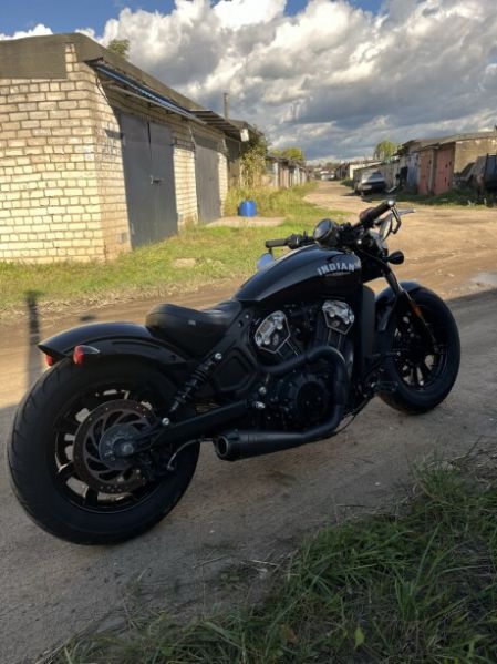 Indian Scout Bobber. ABS, 2019 г.