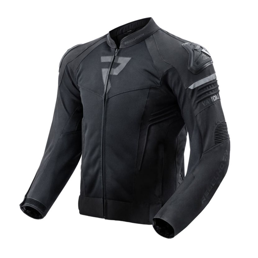 Куртка текстильная rebelhorn vandal mesh black