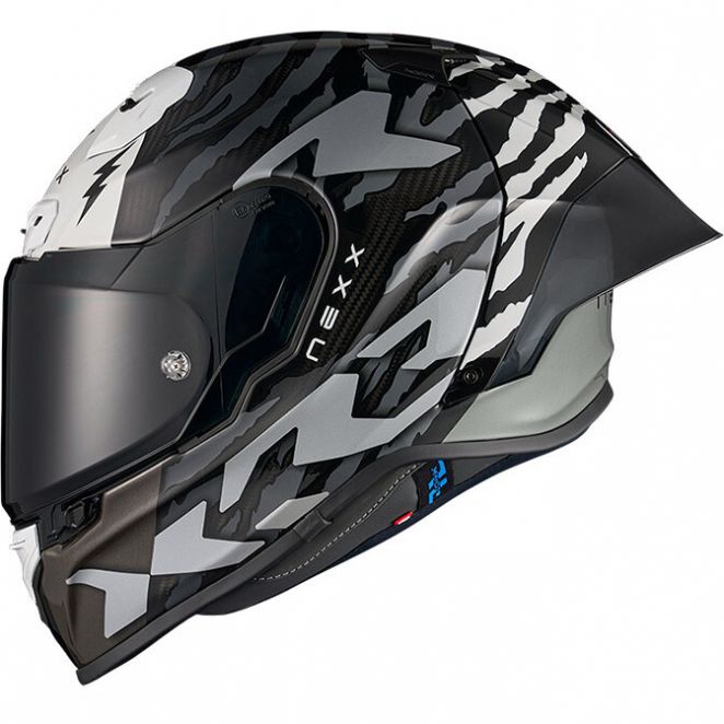 Шлем nexx x.r3r ziger black.grey