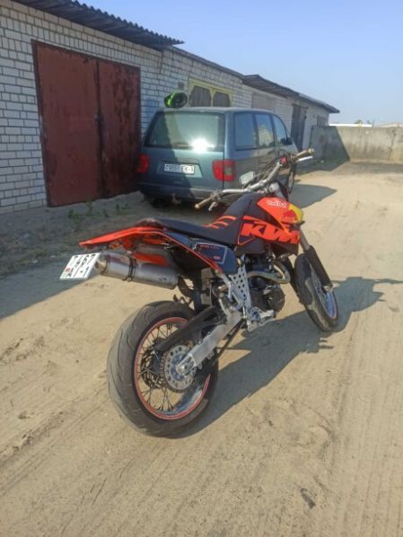 KTM 640 4T EGS с электро стартером, 2002 г.