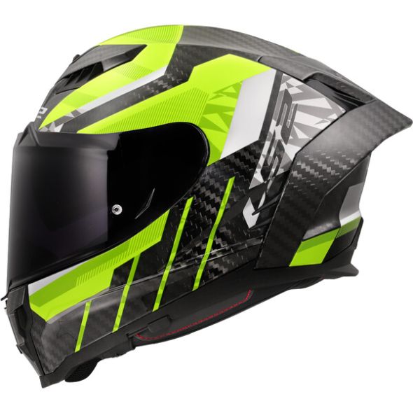 Шлем ls2 ff807 dragon trax h-v yellow