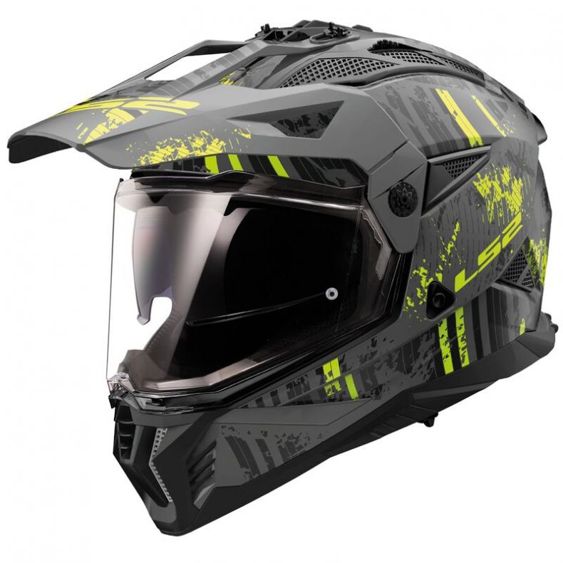 Шлем ls2 mx702 pioneer ii crazy m.black h-v yell.-06