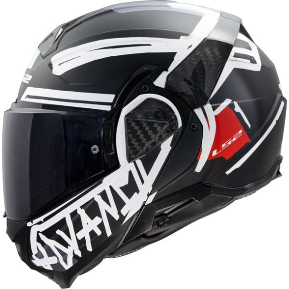Шлем ls2 ff910 advant ii tape black