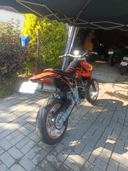 KTM 640 4T EGS с электро стартером, 2002 г.