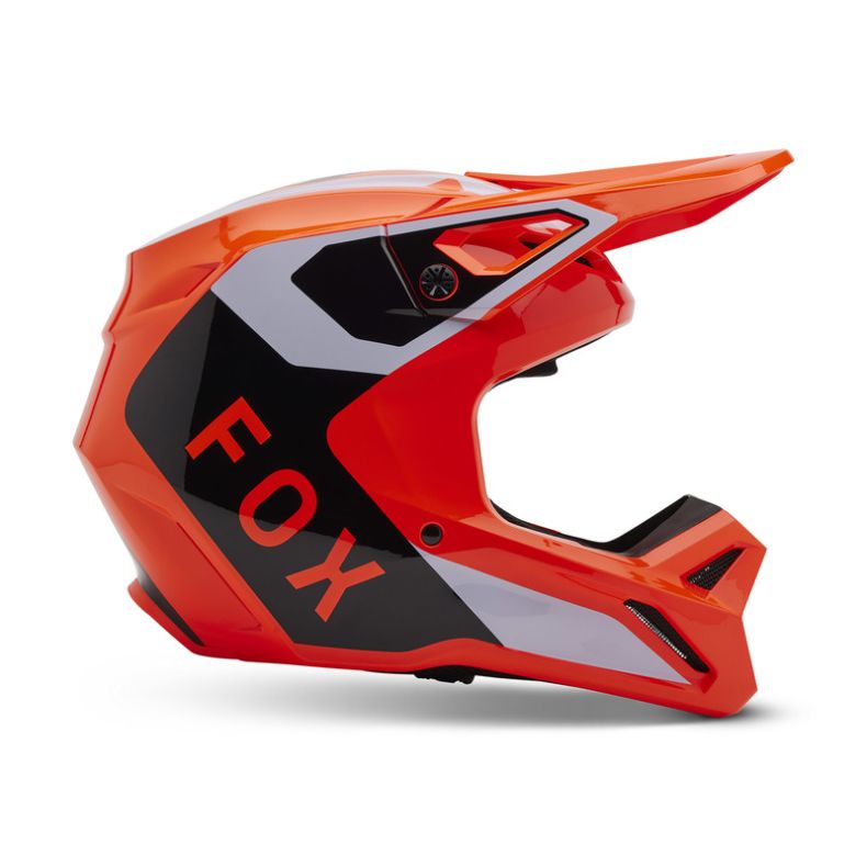 Шлем fox v1 lean fluorescent orange