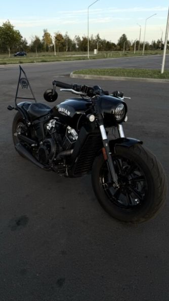 Indian Scout Bobber. ABS, 2019 г.