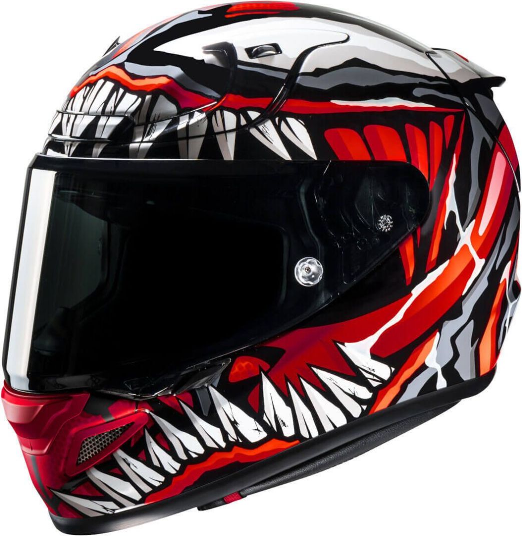 Мотоциклетный шлем rpha12 maximized venom marvel mc1sf