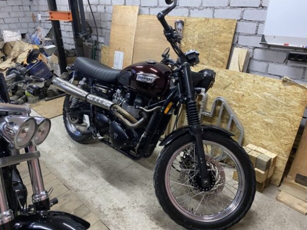 Triumph Scrambler 900, 2009 г.