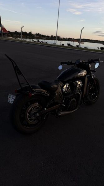 Indian Scout Bobber. ABS, 2019 г.