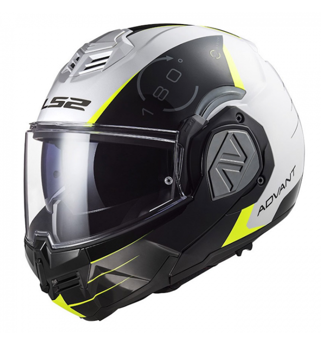 Шлем LS2 FF906 Advant Codex White Black