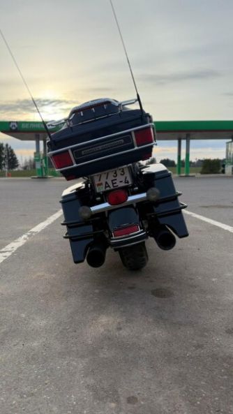 Harley-Davidson Electra Glide FLHTCU Ultra Classic на широкой раме, 2012 г.