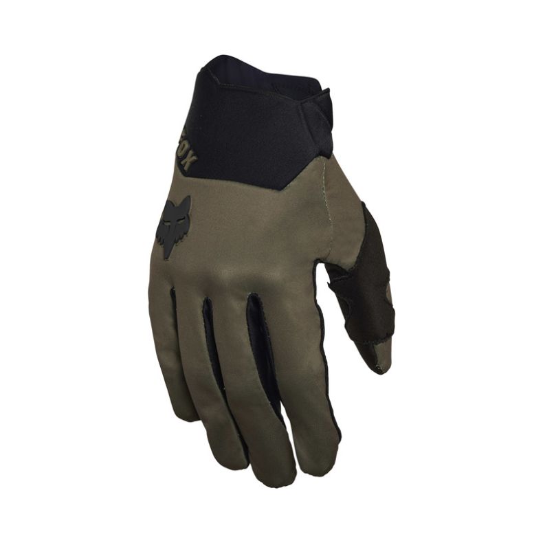 Перчатки fox defend wind offroad olive green