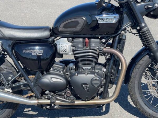Triumph Bonneville T100 Black, 2016 г.