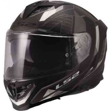 Шлем ls2 ff818 storm iii sporty black grey