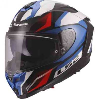 Шлем ls2 ff817 challenger ii viper white blue red