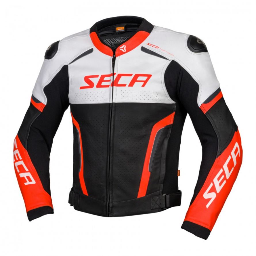 Куртка seca hooligan white fluo red