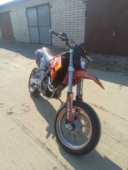 KTM 640 4T EGS с электро стартером, 2002 г.