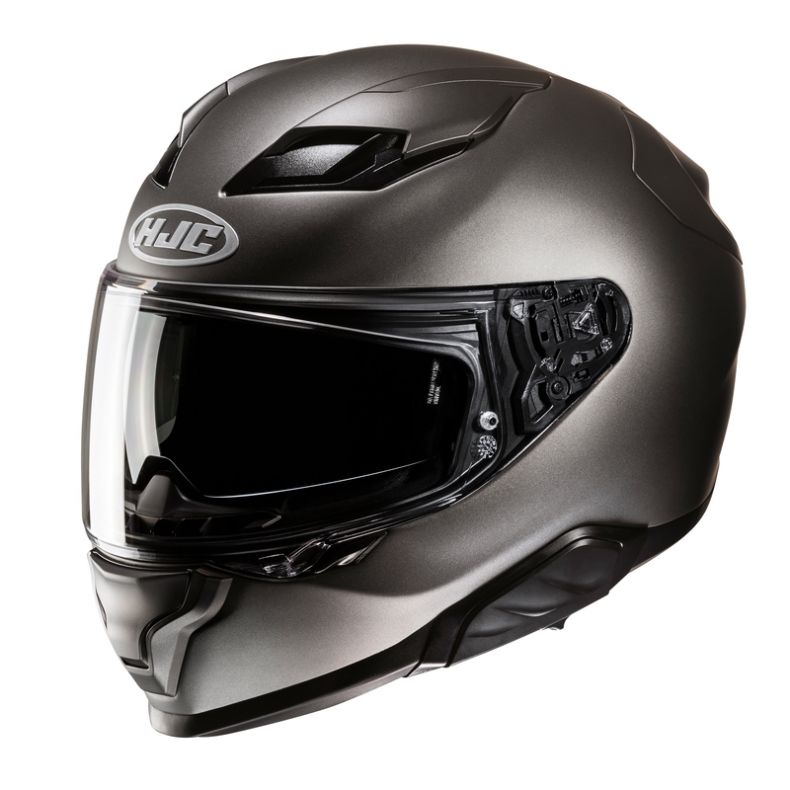 Мотоциклетный шлем f71 semi flat titanium