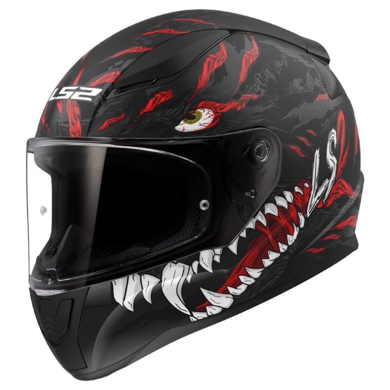 Шлем ls2 ff353 rapid ii kaiju m.black red white-06