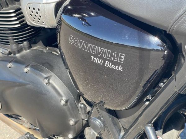 Triumph Bonneville T100 Black, 2016 г.