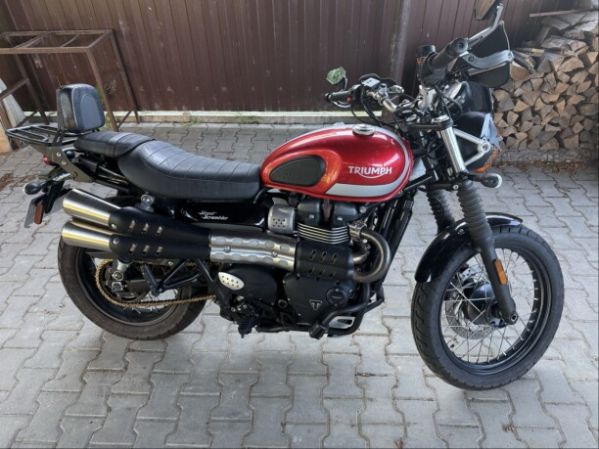 Triumph Scrambler, 2017 г.