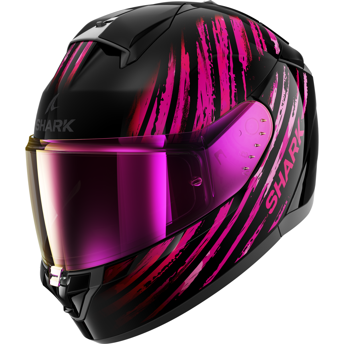 Шлем shark ridill 2 assya black pink